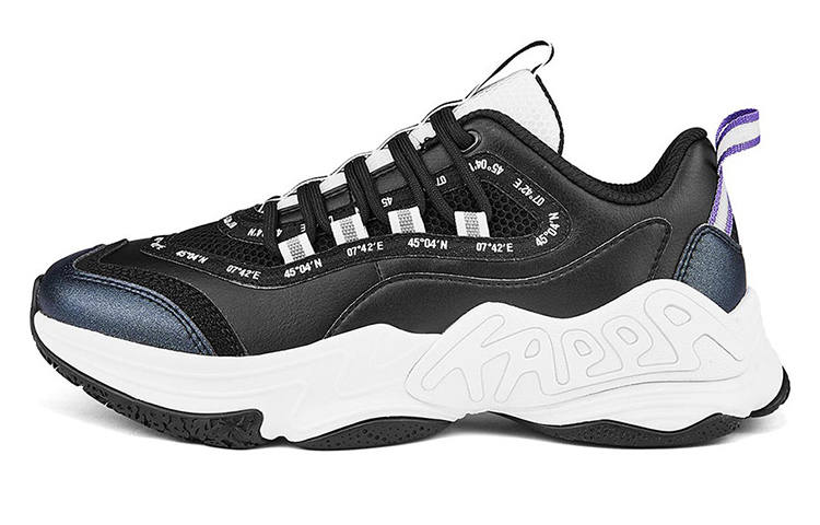 Kappa Casual Shoes Women's Low Top Black/White