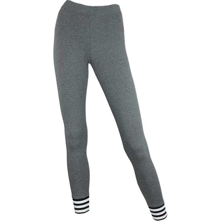 Adidas Adidas Sports Pants Women's Black Gray Color Moderate