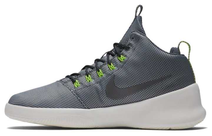 Nike Nike Hyperflight Comfortable Cushioning, Wear Resistant Mid top Casual Shoes Men's Gray