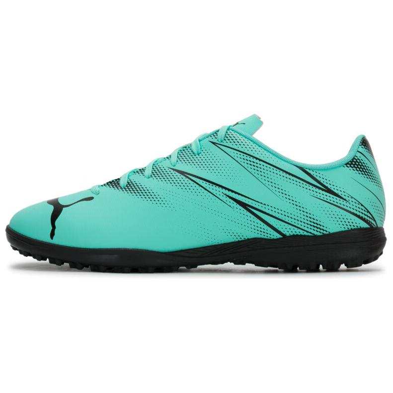 PUMA Attacanto TT Turf Cushioning Slip Resistant Abrasion Resistant Soccer Shoes Men's Cyan