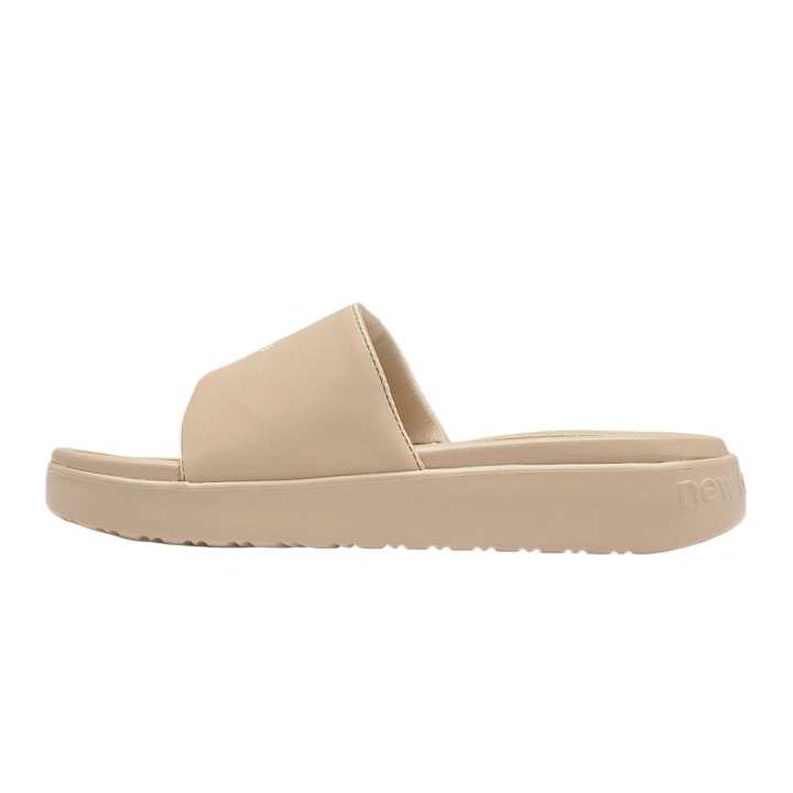 New Balance New Balance Comfortable Round Toe Slide Slippers Unisex Beige