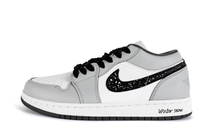 Jordan Jordan Air Jordan 1 Laimofang Box, Snow Order, Trendy, Versatile, Minimalist Style, Classic Leather Cushioning