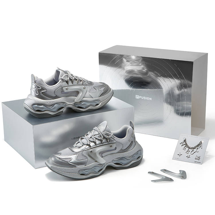 FILA FUSION Vintage Daddy Shoes 'Silver'