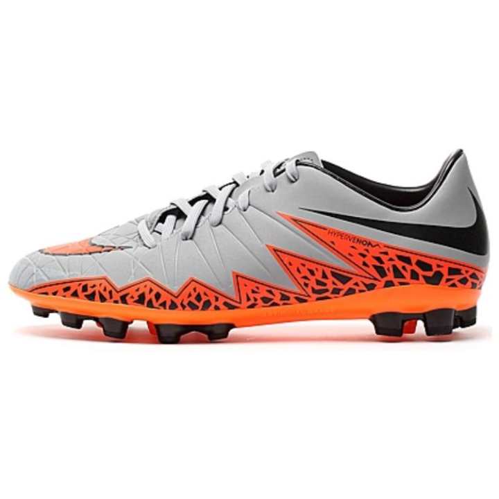 Nike Nike Hypervenom Phelon Ii 2 Fg Wolf Grey/Total Orange Black