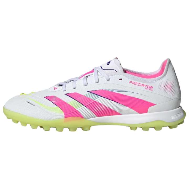 Adidas Adidas PREDATOR PRO TF Turf Artificial Turf Slip Resistant Soccer Shoes Unisex Pink White