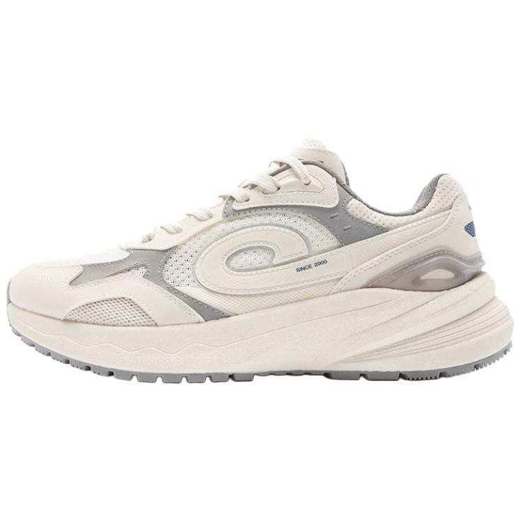 QIAODAN Quality Drying Abrasion Resistant Balance Low top Casual Shoes Men's White