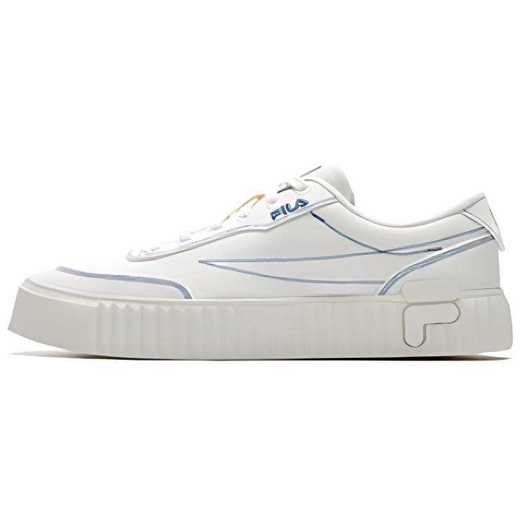 FILA Gear Soft And Comfortable Low top Casual Shoes Men's White