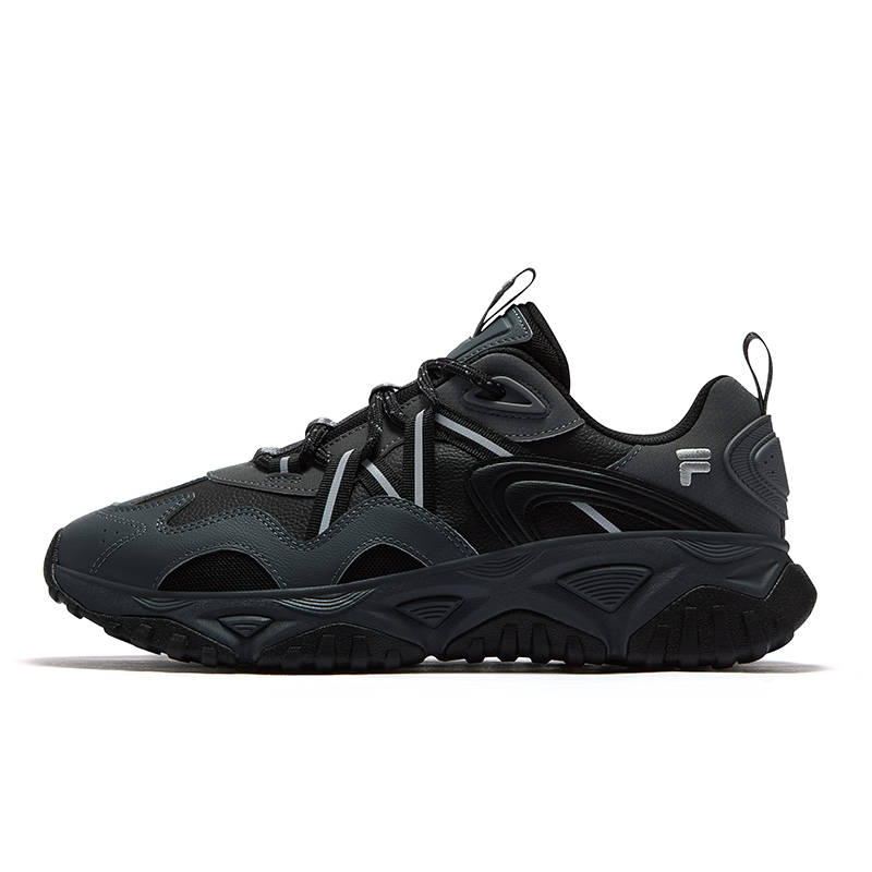 FILA FUSION FREEROAM Wander Shoes Casual Shoes Men's Black/Castle Gray Fall Winter Edition