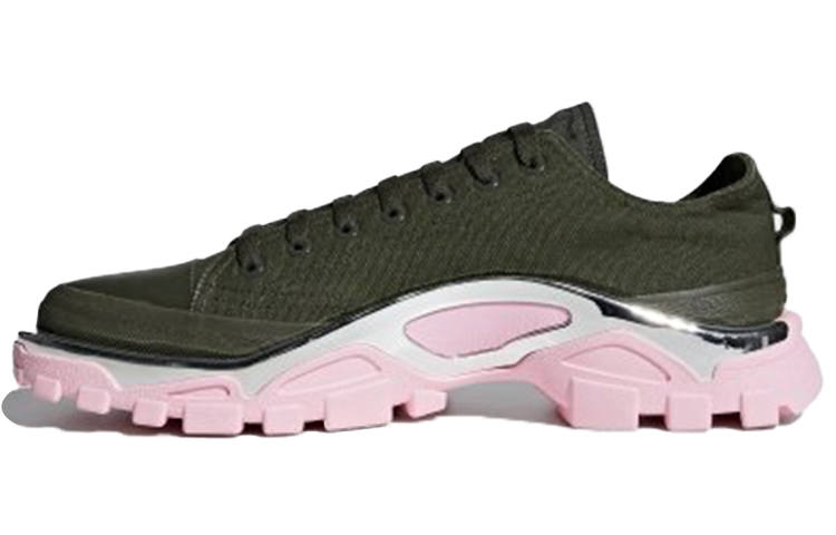 Adidas Originals Raf Simons Detroit Runner Canvas Comfortable Round Toe Breathable Low top Casual Shoes