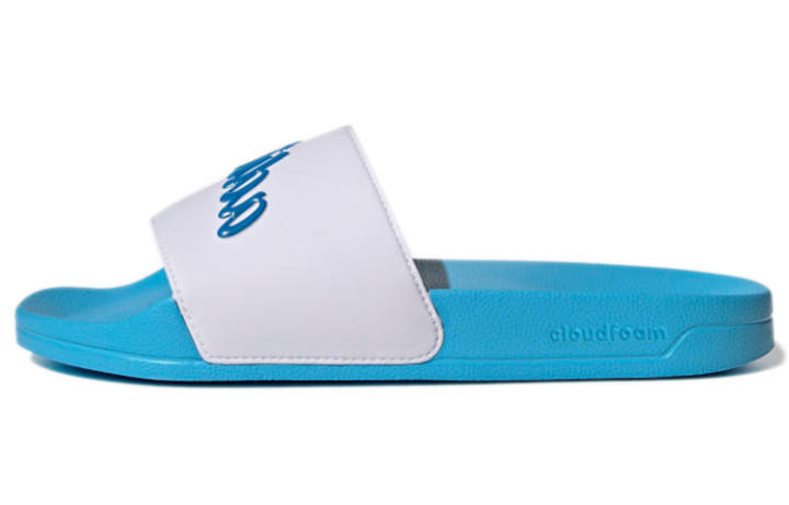 Adidas Adilette Women's Adidas Slide 'White Blue Rush' Women's