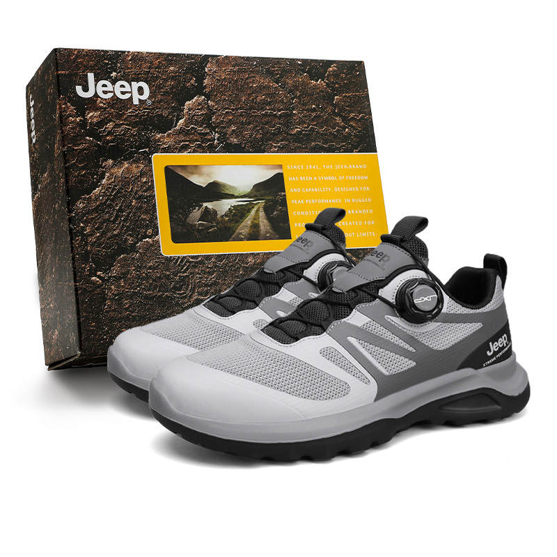 Jeep Low top Casual Shoes Men's Gray