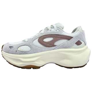 ANTA SNEAKERVERSE Slip Resistant Abrasion Resistant Low top Casual Shoes Women's White Gray Brown