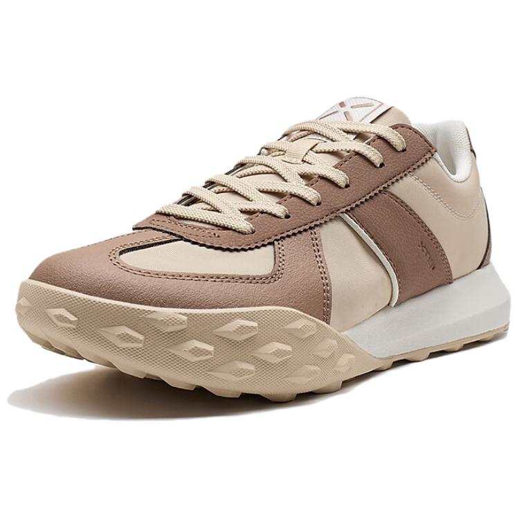 XTEP Abrasion Resistant Low top Casual Shoes Women's Brown