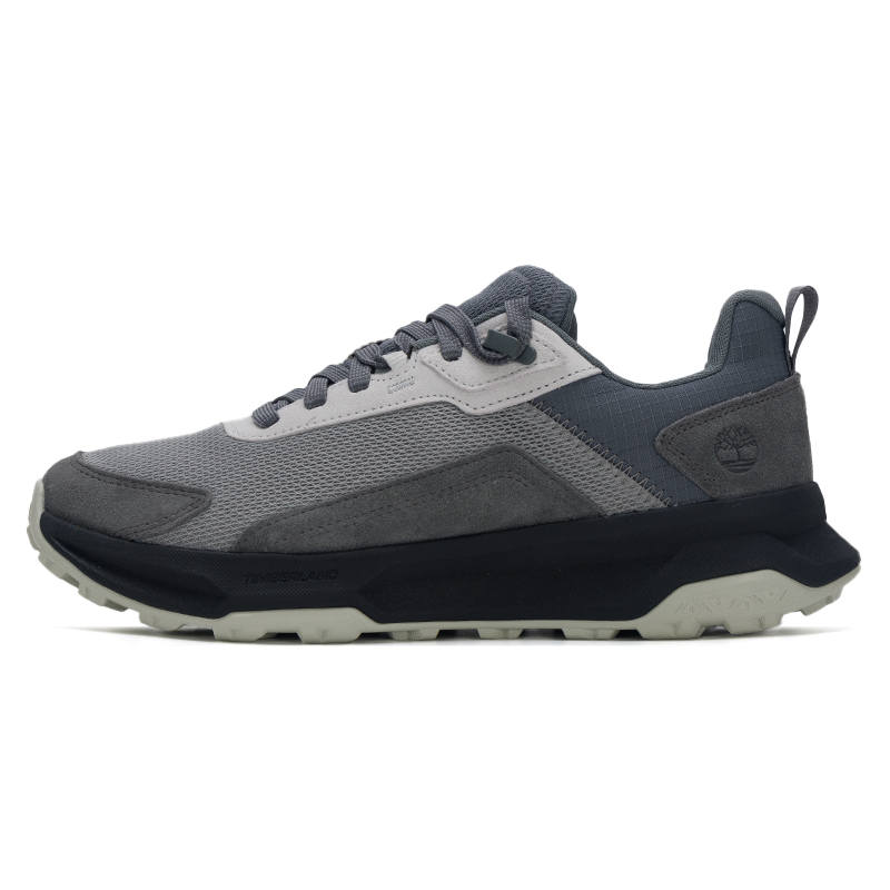 Timberland MOTION LEDGE Textile, Split Cow Leather Abrasion Resistant Low top Casual Shoes Men's Gray