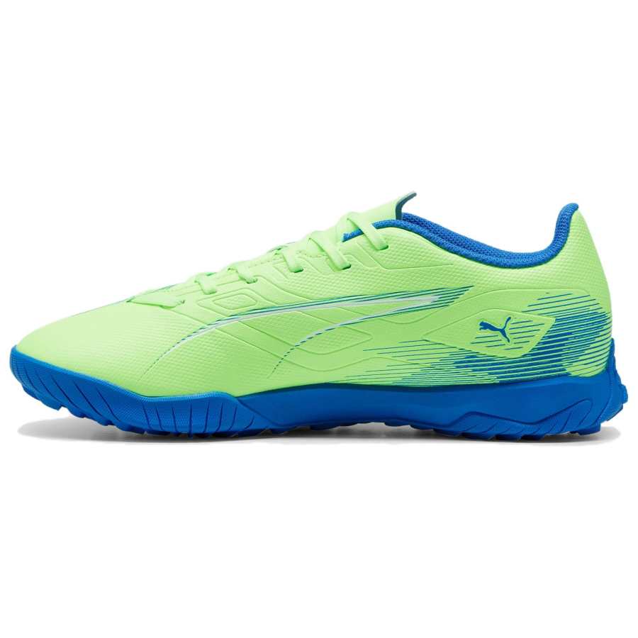 PUMA Ultra 5 Play Abrasion Resistant Soccer Shoes Men's Blue Green