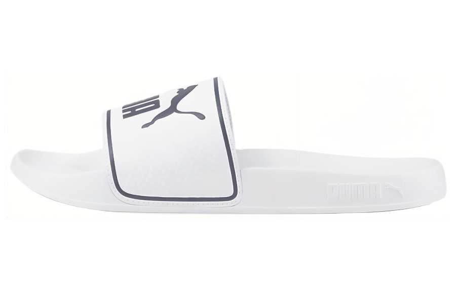 PUMA Leadcat Quick Dry Quick Dry Slide Slippers Unisex White Black