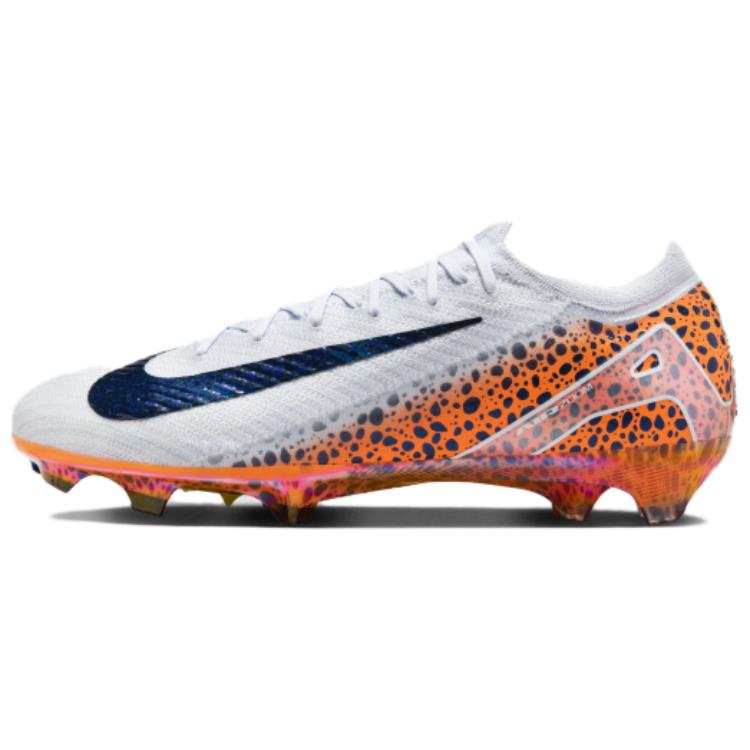 Nike Nike Mercurial Vapor 16 Elite ELECTRIC HG Soccer Shoes Men's White Orange Black