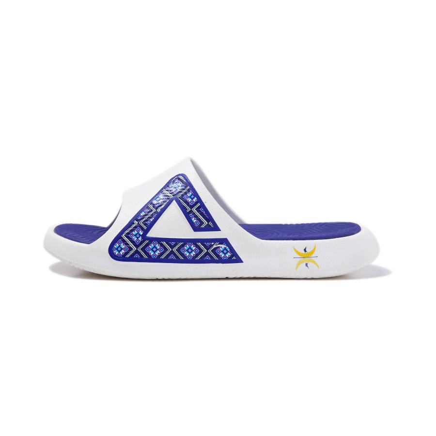 PEAK Tai Ji2.0 EVA Slide Slippers Unisex Ivory Purple