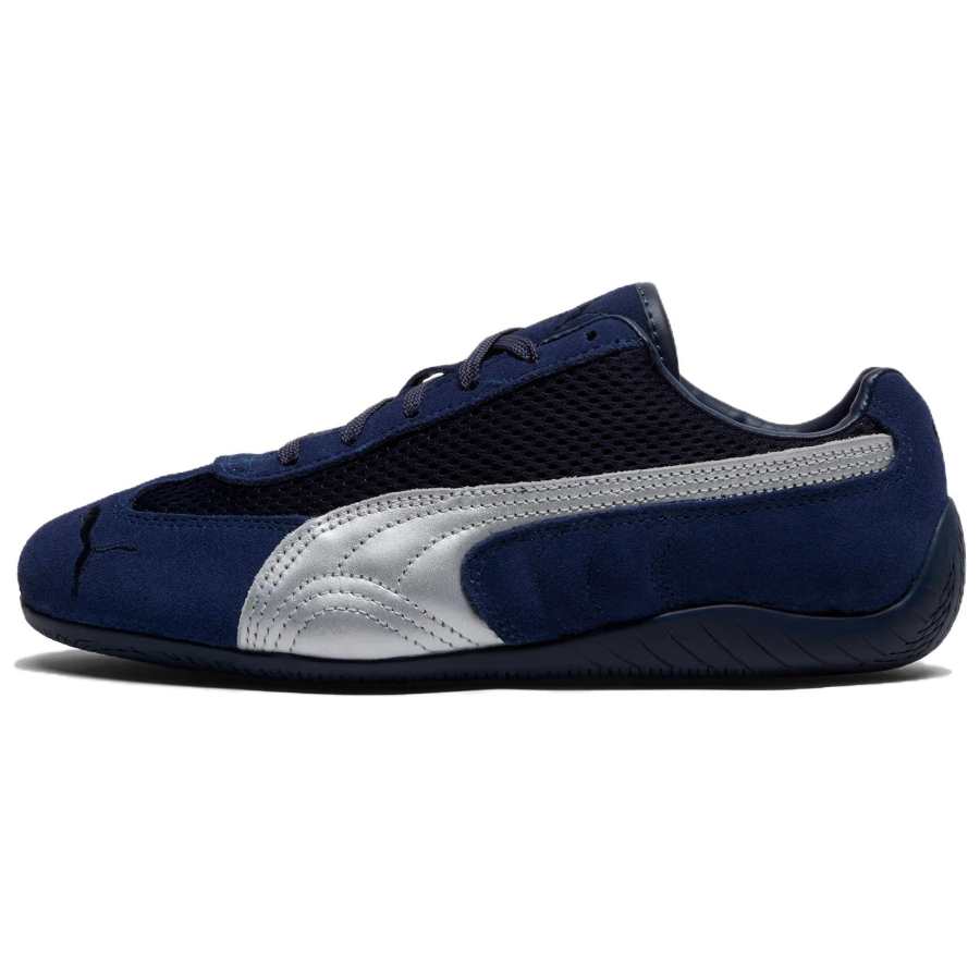 PUMA Speedcat Premium Navy Matte Silver Women's