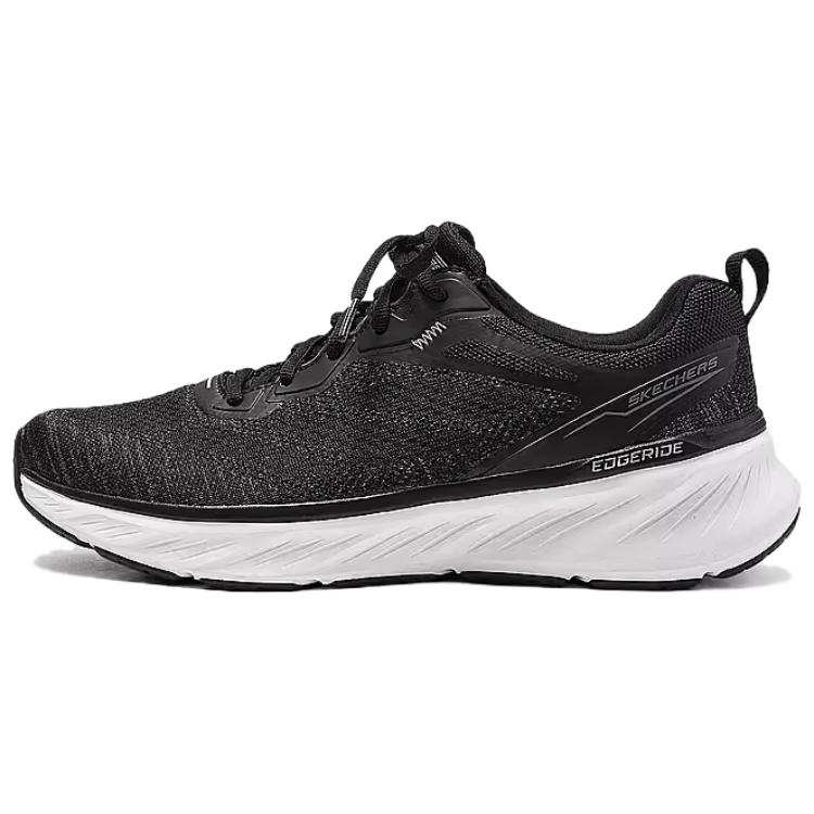 Skechers Sport Fabric Low top Casual Shoes Men's Black White
