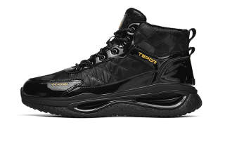 TEPOR Thickened And Fleece Lined, Thermal Insulated Shoes, Fashion Versatile, Sports High top Casual Shoes Unisex