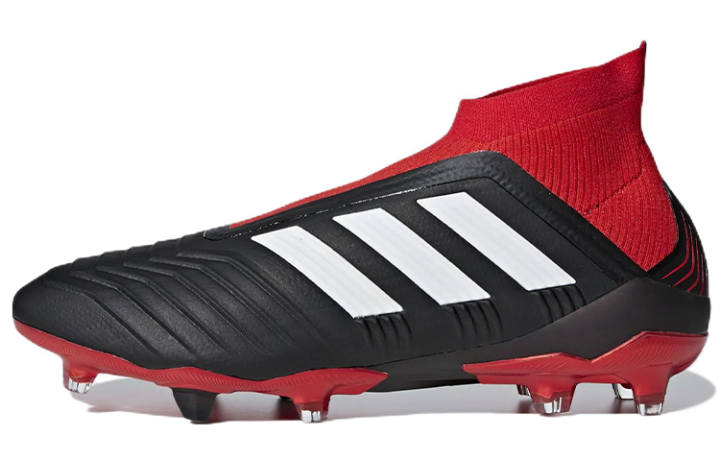 Adidas Adidas Predator 18+ Abrasion Resistant Abrasion Resistant Soccer Shoes Men's Black Red