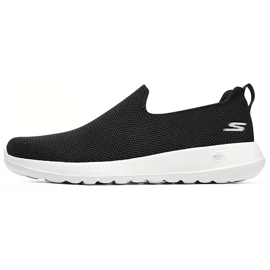Skechers GO WALK Ma Cushioning, Wear Resistant Low top Casual Shoes Men's Black White