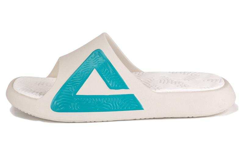 PEAK State Extreme Triangle 2.0 Slip Resistant Abrasion Resistant EVA Quiet Slide Slippers Unisex Light Khaki
