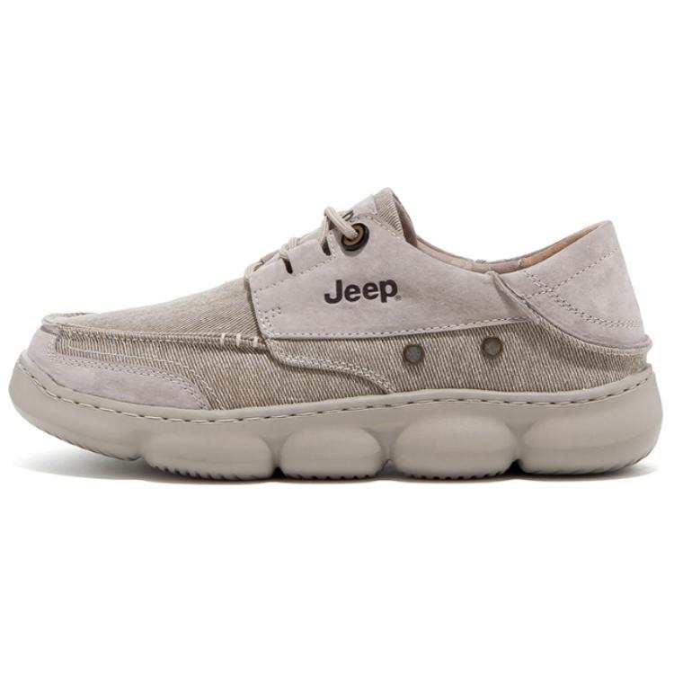 Jeep Comfortable And Trendy Low top Casual Shoes Men's Sand