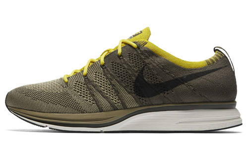 Nike Nike Flyknit Trainer Cargo Khaki Bright Citron