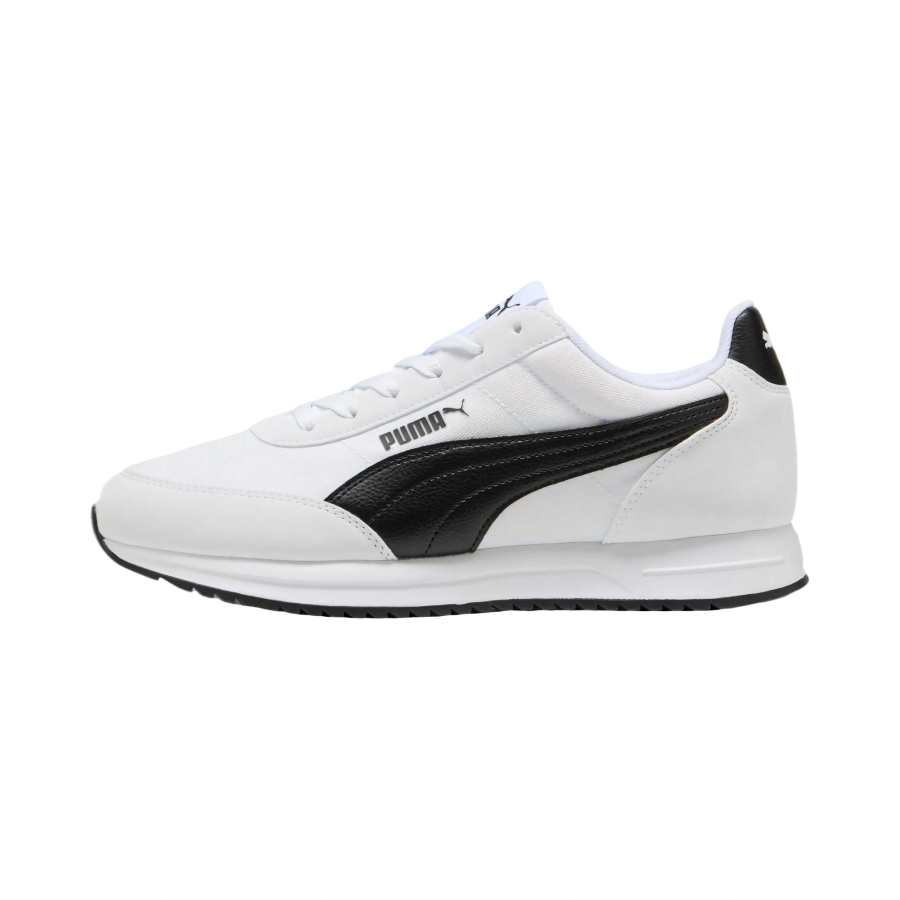 PUMA R78 Abrasion Resistant Lightweight Wear resistant And Lightweight Low top Casual Shoes Unisex White