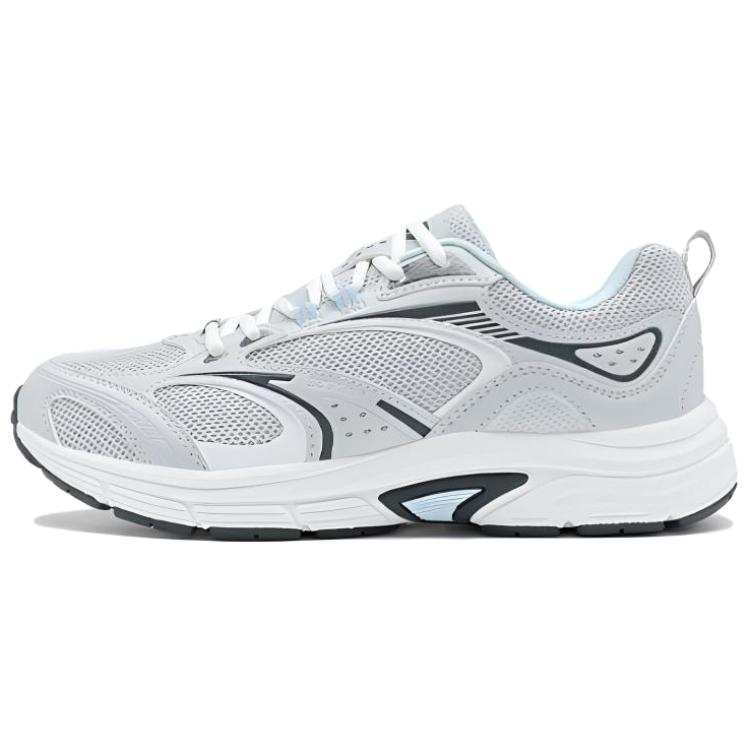 XTEP Millennium Slip Resistant, Abrasion Resistant, Breathable, Lightweight Low top Casual Shoes Women's Gray