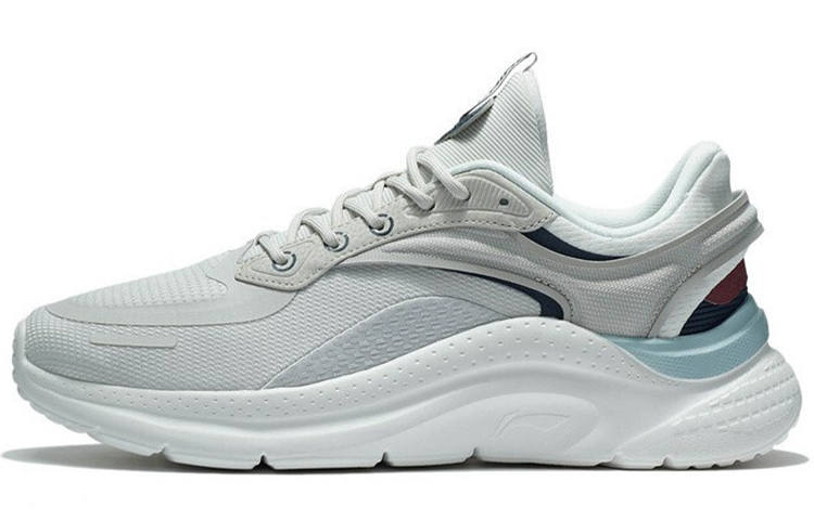 Li-Ning Li Ning Liuyun Fabric Cushioning Slip Resistant Abrasion Resistant Low top Casual Shoes Men's
