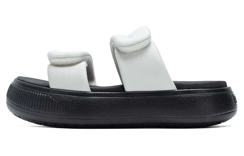 PUMA Mayu Puffy Sandals 'Grey Black' Women's