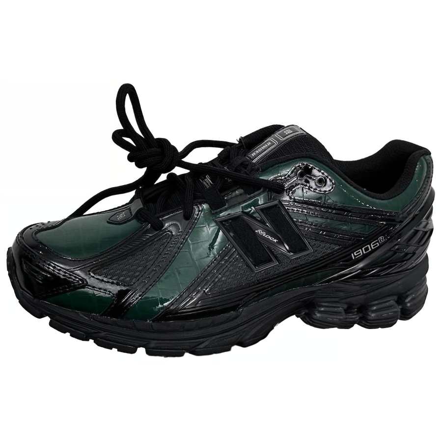 New Balance 99GINGER x New Balance NB 1906R Comfortable Abrasion Resistant Low top Casual Shoes Unisex Black Green