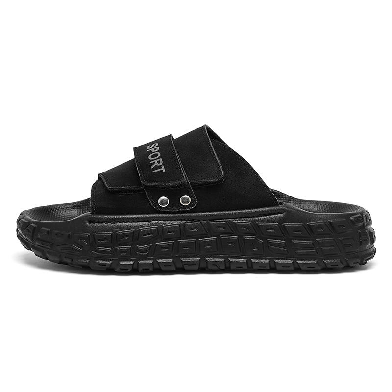 PAIBLOKS Quick Dry Slip Resistant Abrasion Resistant Odor Resistant Quiet Slide Slippers Men's