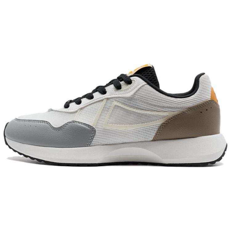 XTEP Trace Shadow 5.0 Wear resistant And Lightweight Low top Casual Shoes Men's White Brown Gray