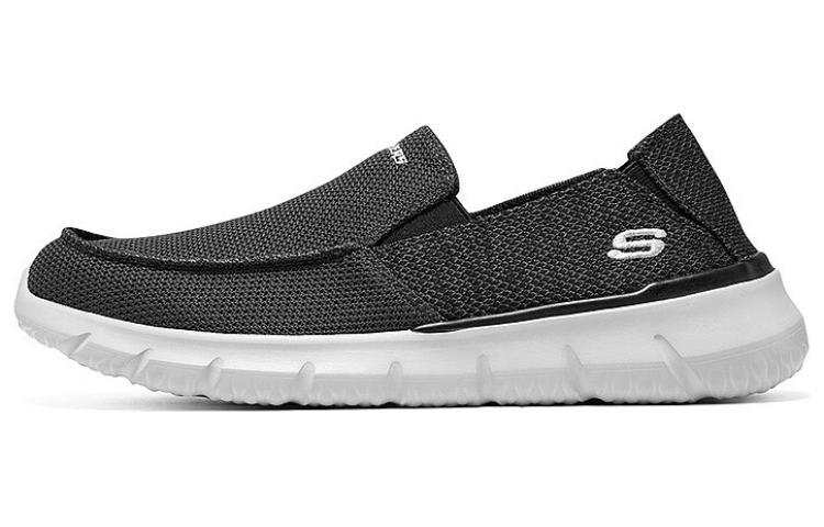 Skechers Fabric Low top Casual Shoes Men's Black
