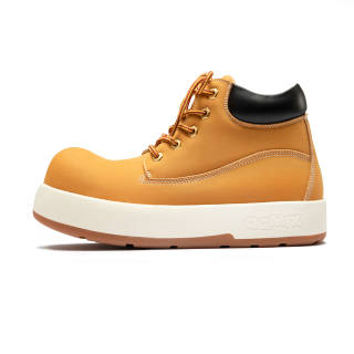 SENGUOGUO Short Combat Boots Unisex Khaki