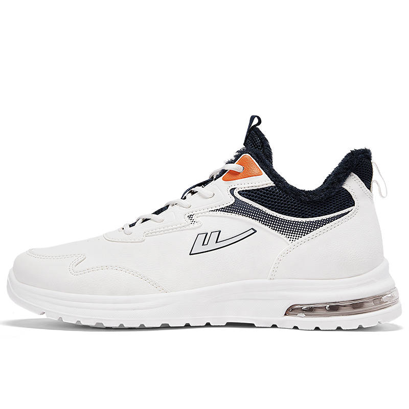 Warrior Thermal Lightweight Low top Casual Shoes Men's White Navy Blue