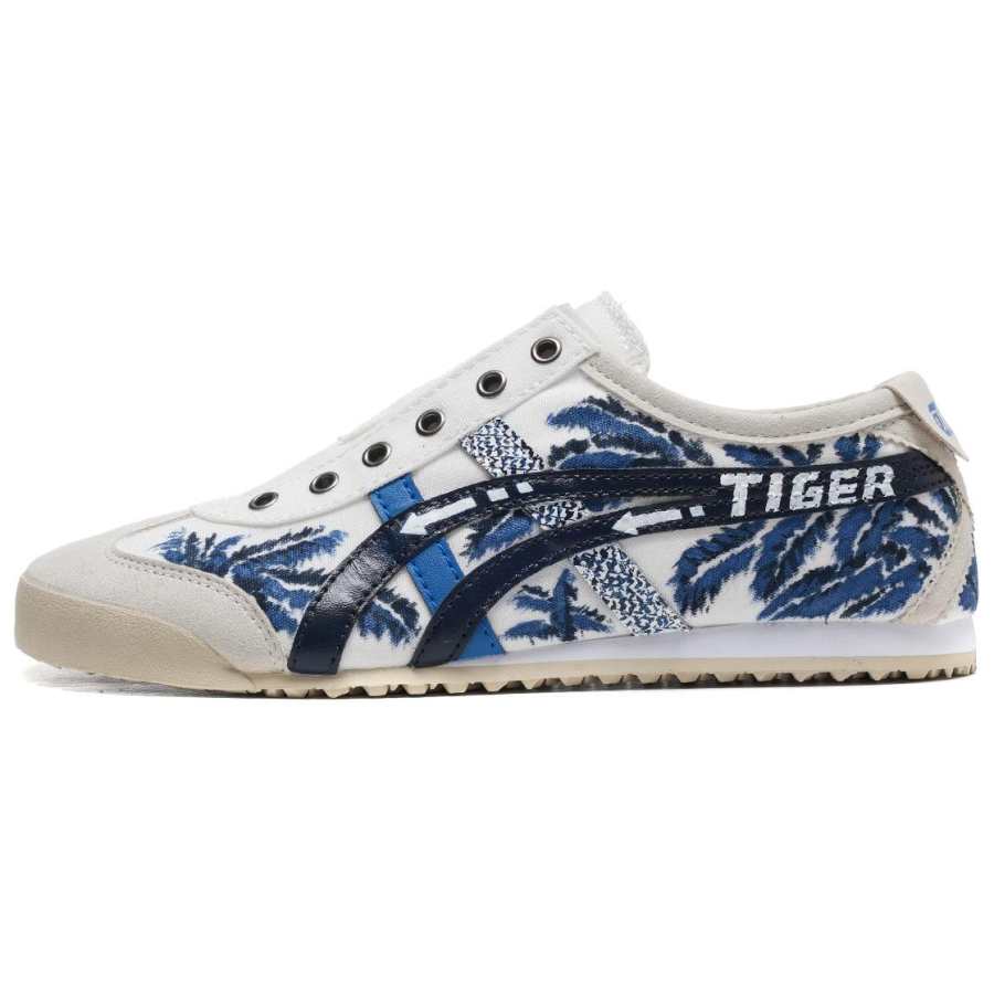 Onitsuka Tiger Mexico 66 Casual Shoes Unisex Low Top White Blue Red