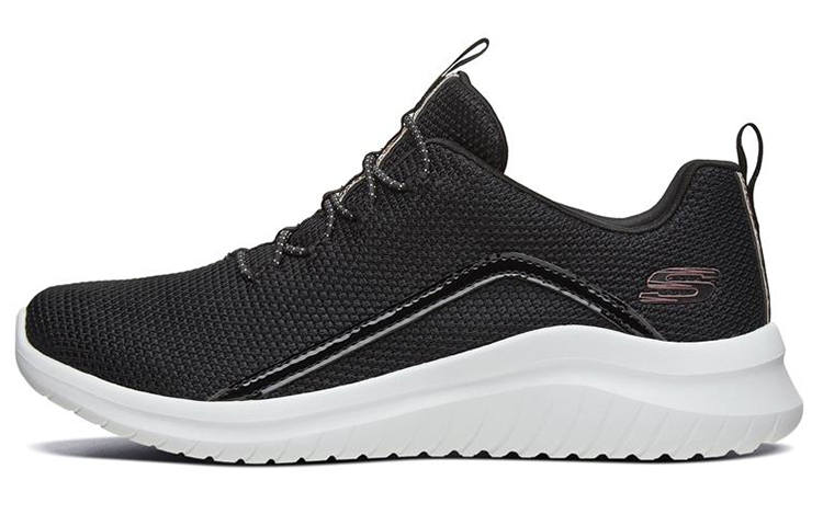 Skechers Ultra Flex 2.0 Casual Shoes Women's Low Top Black/Rose Gold