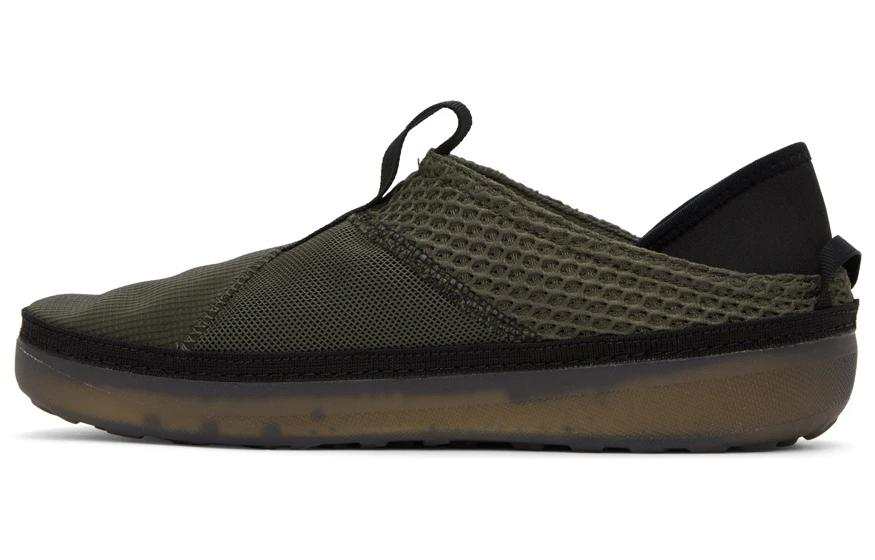 THE NORTH FACE Base Camp Cushioning Slip Resistant Breathable Low top Casual Shoes Unisex Green
