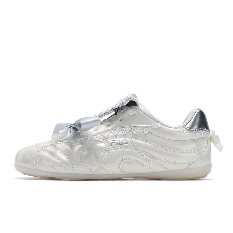FILA LIPPER LS Water Dance Shoes 1.0 Edition Low top Casual Shoes Women's Milk White