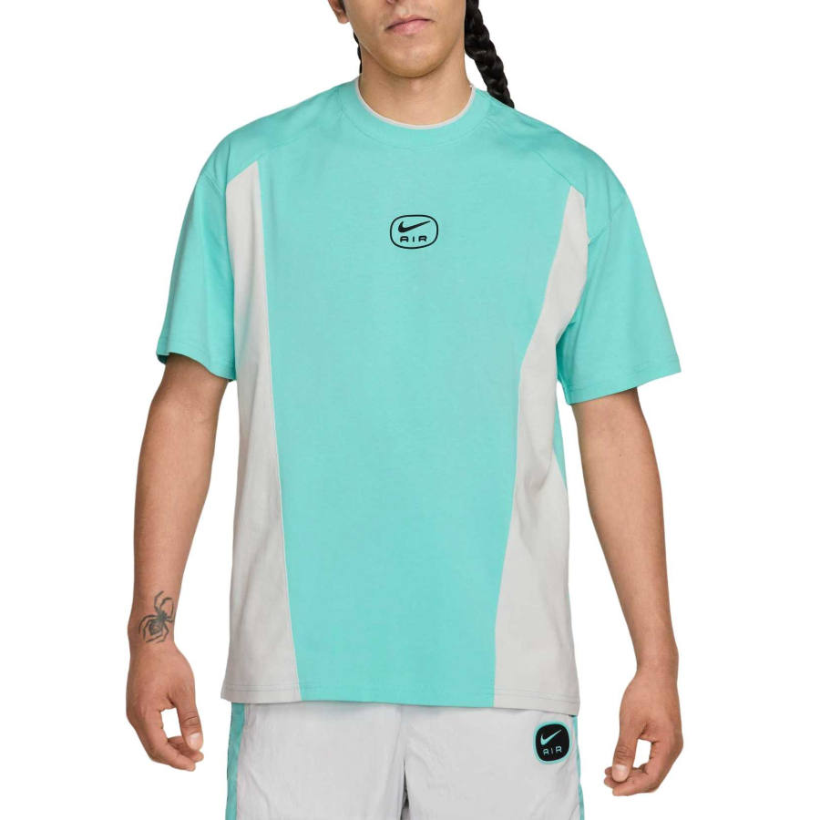 Nike Nike Air T Shirts Men's Tropical Twist/Photon Dust Crew Neck Moderate