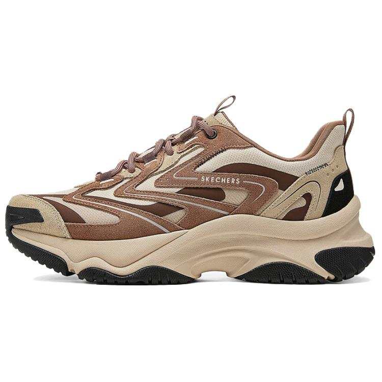 Skechers Low top Casual Shoes Men's Brown Black