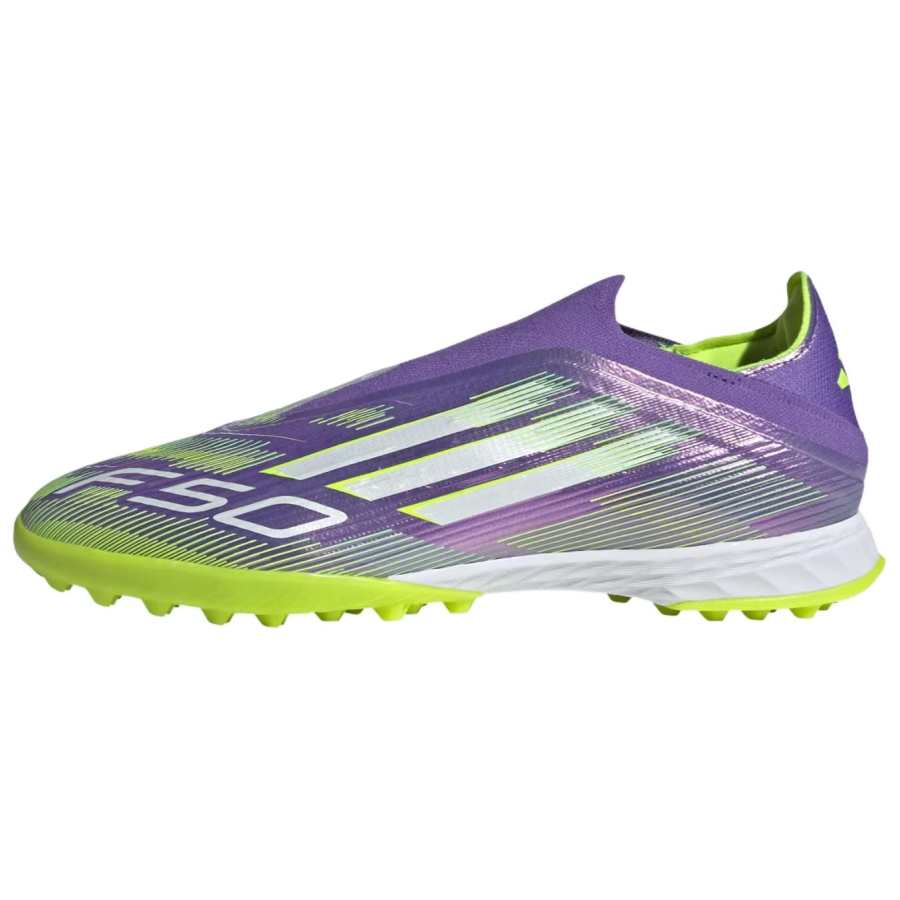 Adidas Adidas F50 PRO Leather Soccer Shoes Men's Purple Green