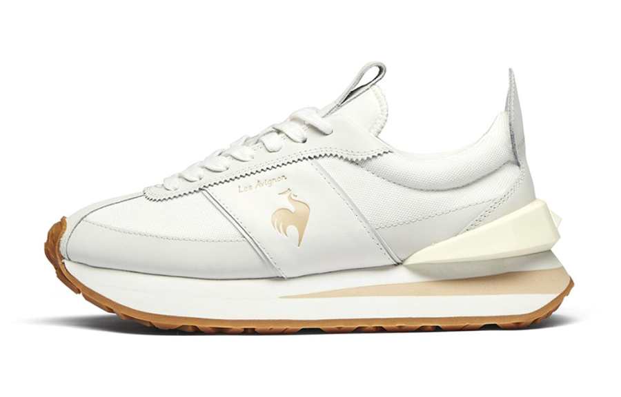 Le Coq Sportif Textile, Leather Abrasion Resistant Breathable Coverage Abrasion Resistant Breathable Coverage Low top