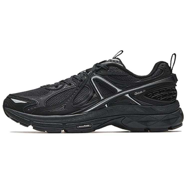 Anta Slip Resistant Abrasion Resistant Low top Casual Shoes Women's Black