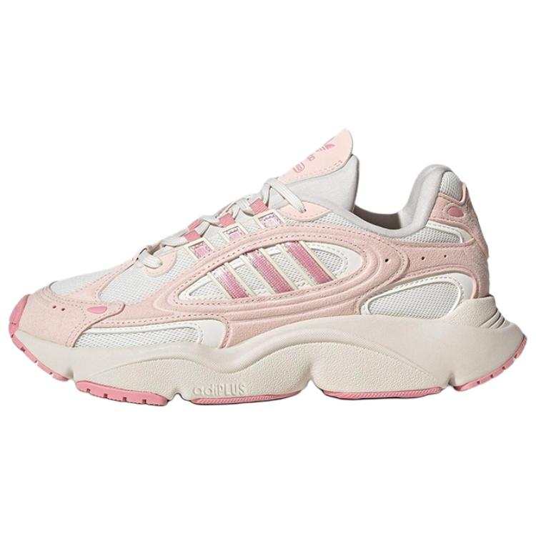 Adidas Originals Ozmillen Comfortable Abrasion Resistant Low top Casual Shoes Unisex Pink